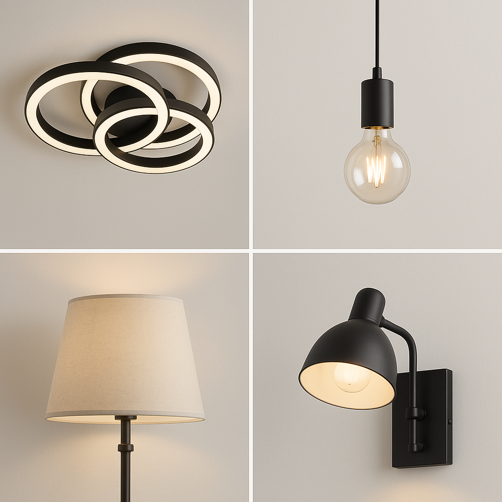 גופי תאורה מומלצים לבית